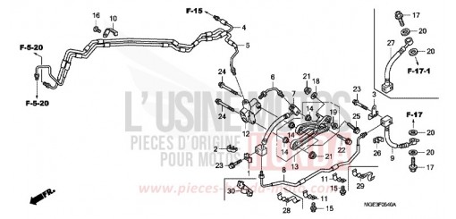 BRAKE HOSE VFR1200FA de 2010